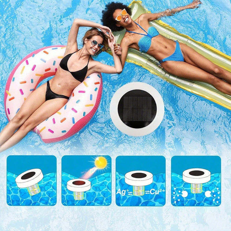Crystal Clear Pool – No Chemicals, Powered by the Sun! 🌞 SOLAR POOL IONIZER FOR CRYSTAL CLEAR WATER