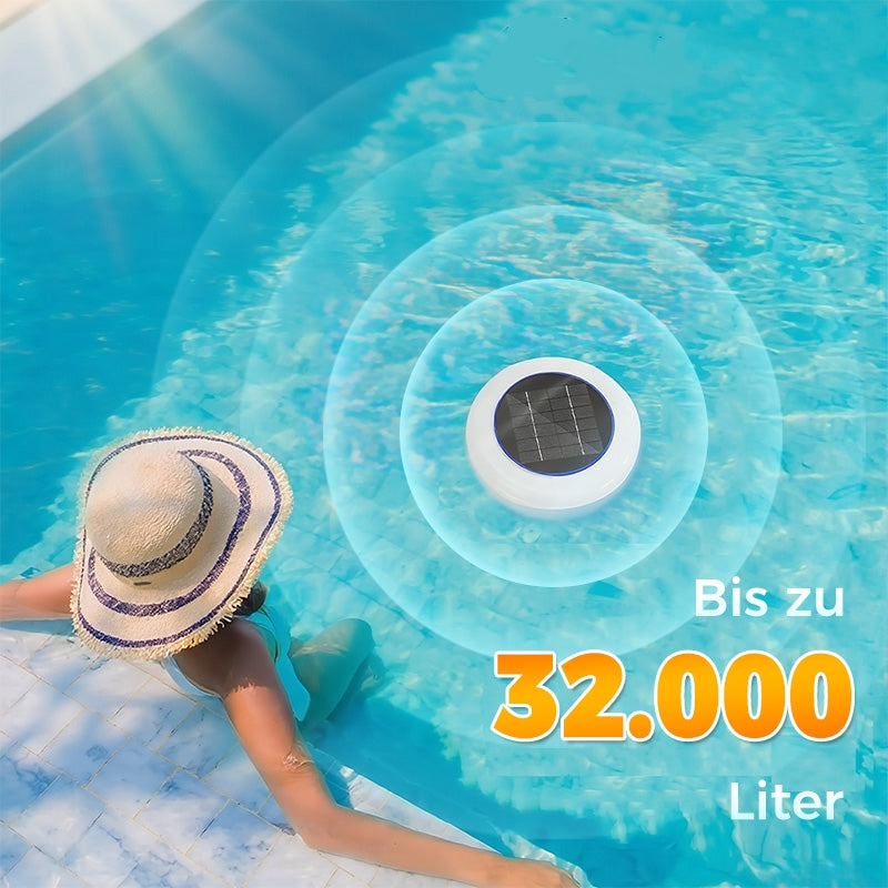 Crystal Clear Pool – No Chemicals, Powered by the Sun! 🌞 SOLAR POOL IONIZER FOR CRYSTAL CLEAR WATER