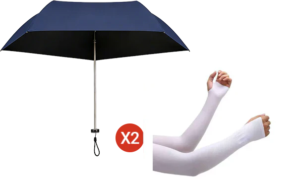 🏆 Last Day Special Price $23.98 ! 🔥Buy more Save more🎁Ultra-Lightweight Compact All-Weather Umbrella
