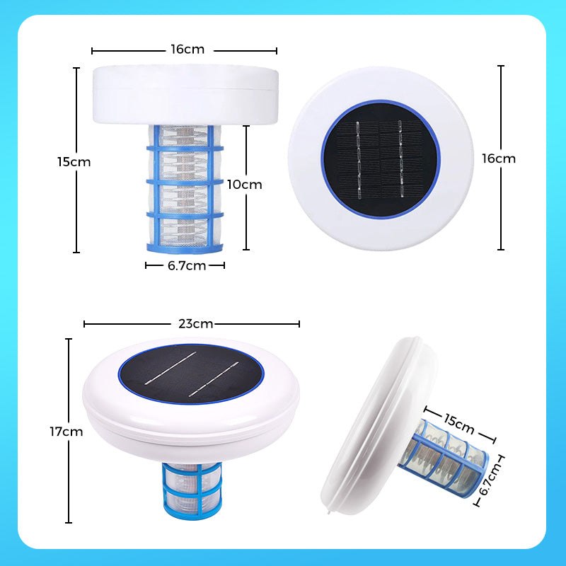Crystal Clear Pool – No Chemicals, Powered by the Sun! 🌞 SOLAR POOL IONIZER FOR CRYSTAL CLEAR WATER