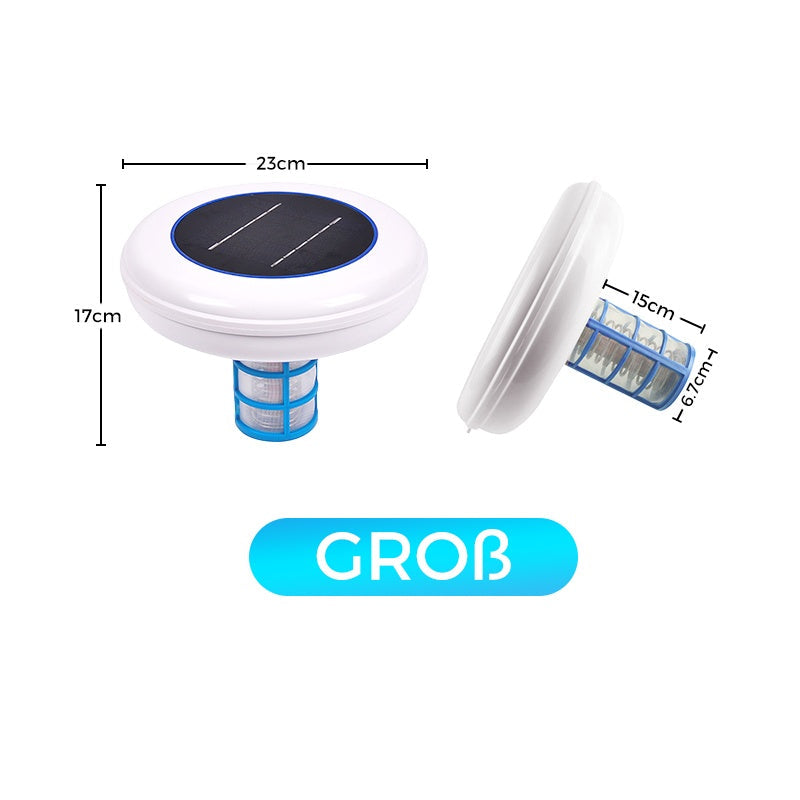Crystal Clear Pool – No Chemicals, Powered by the Sun! 🌞 SOLAR POOL IONIZER FOR CRYSTAL CLEAR WATER