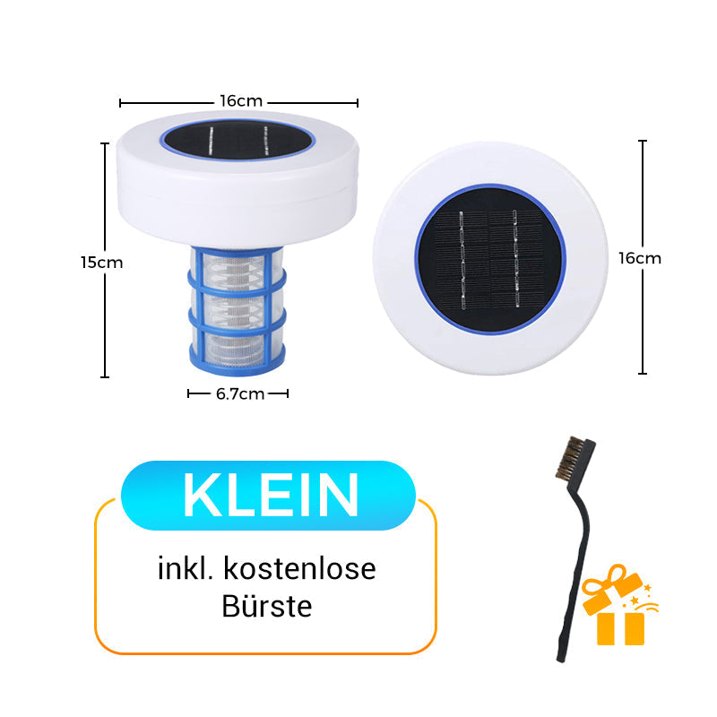 Crystal Clear Pool – No Chemicals, Powered by the Sun! 🌞 SOLAR POOL IONIZER FOR CRYSTAL CLEAR WATER