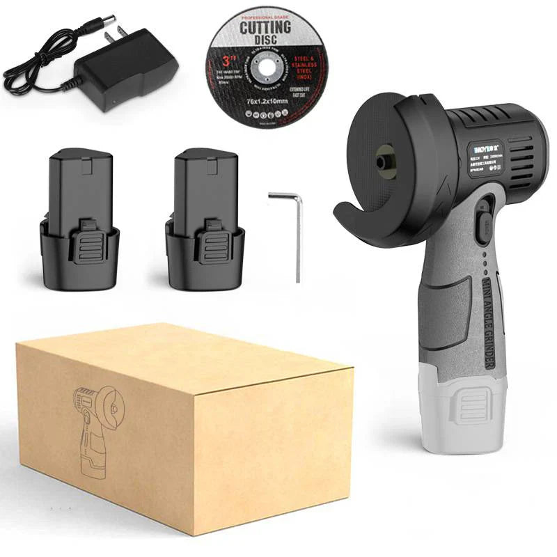 ⏳Time-limited Special🧰12V Mini Angle Grinder with Cutting Disc