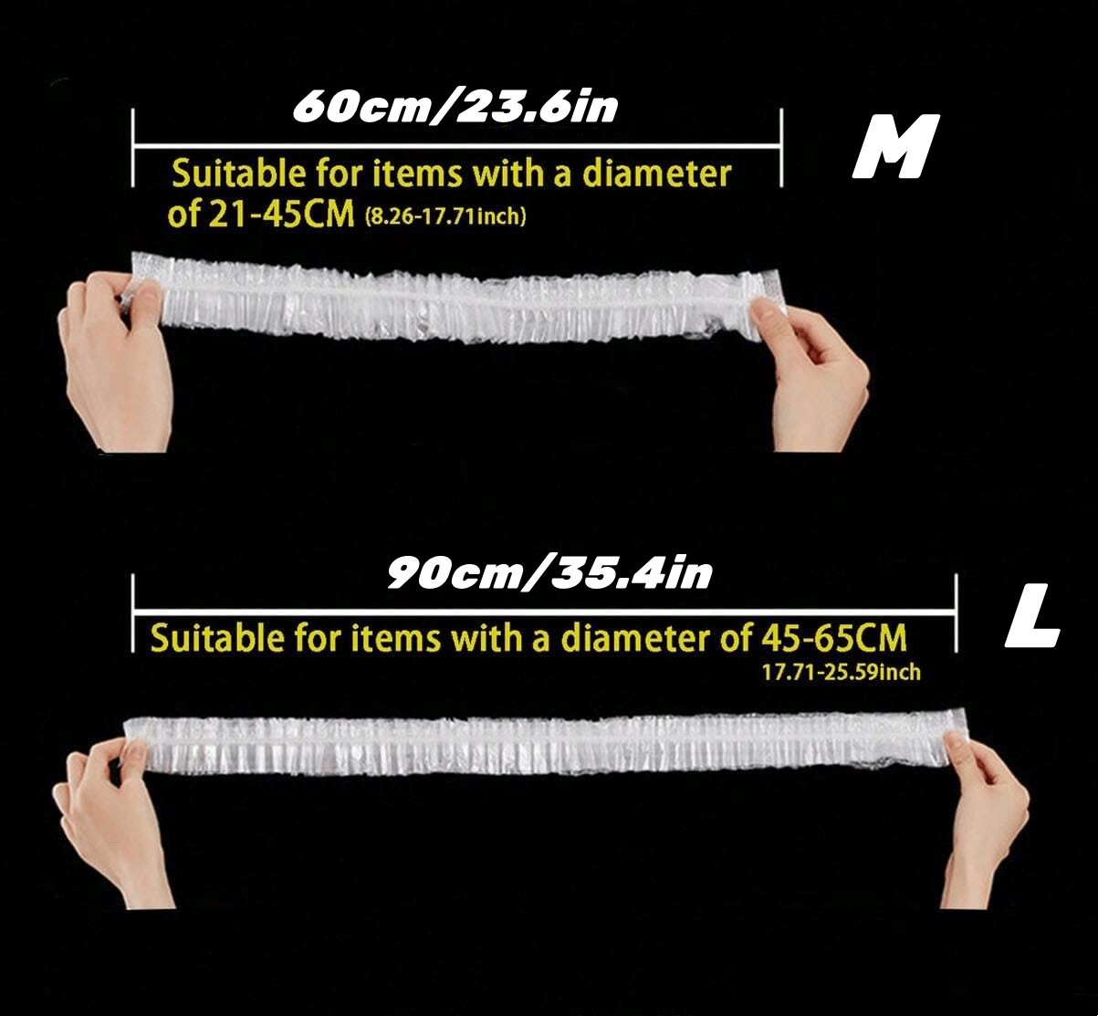 🔥Hot Sale 49% OFF🔥Thickened Transparent Dust Cover