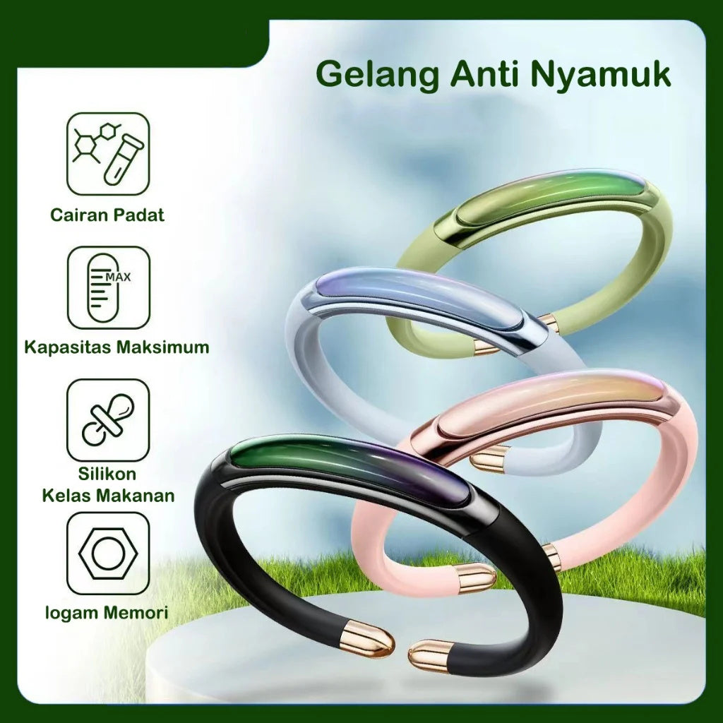 Quick & Strong Plant-Derived Mosquito Repellent Bracelet