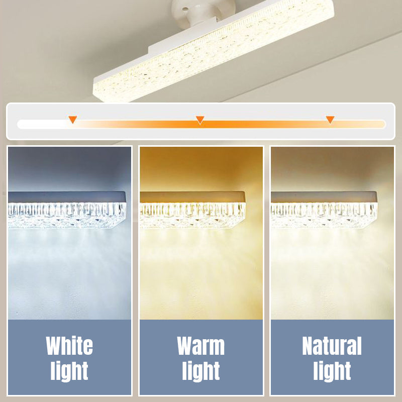 E27 LED Rectangle Crystal Light
