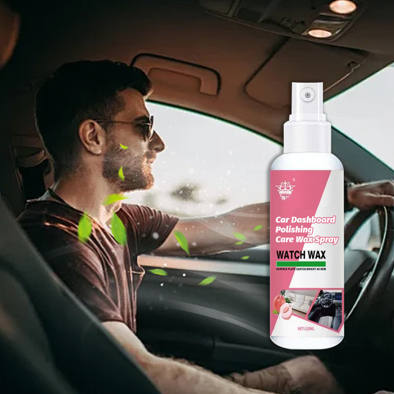 Car Dashboard Polishing Care Wax Spray