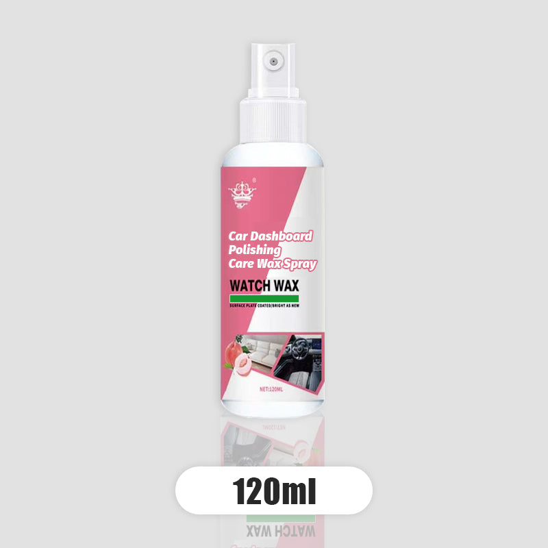 Car Dashboard Polishing Care Wax Spray