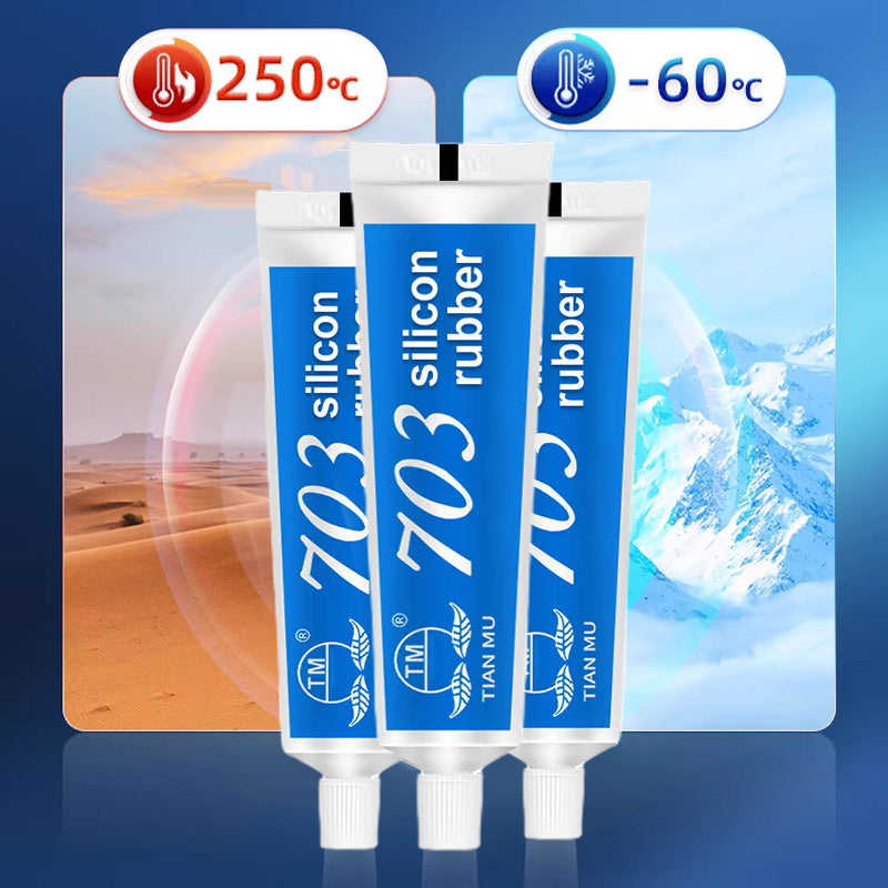 Universal Insulation Black Silicone Sealant Adhesive