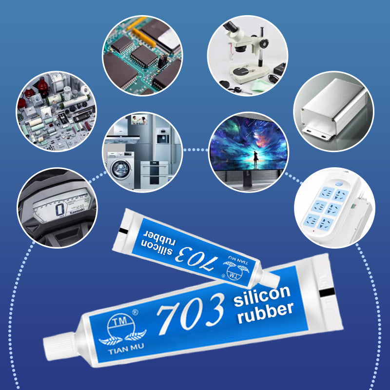 Universal Insulation Black Silicone Sealant Adhesive