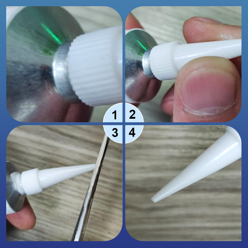 Universal Insulation Black Silicone Sealant Adhesive