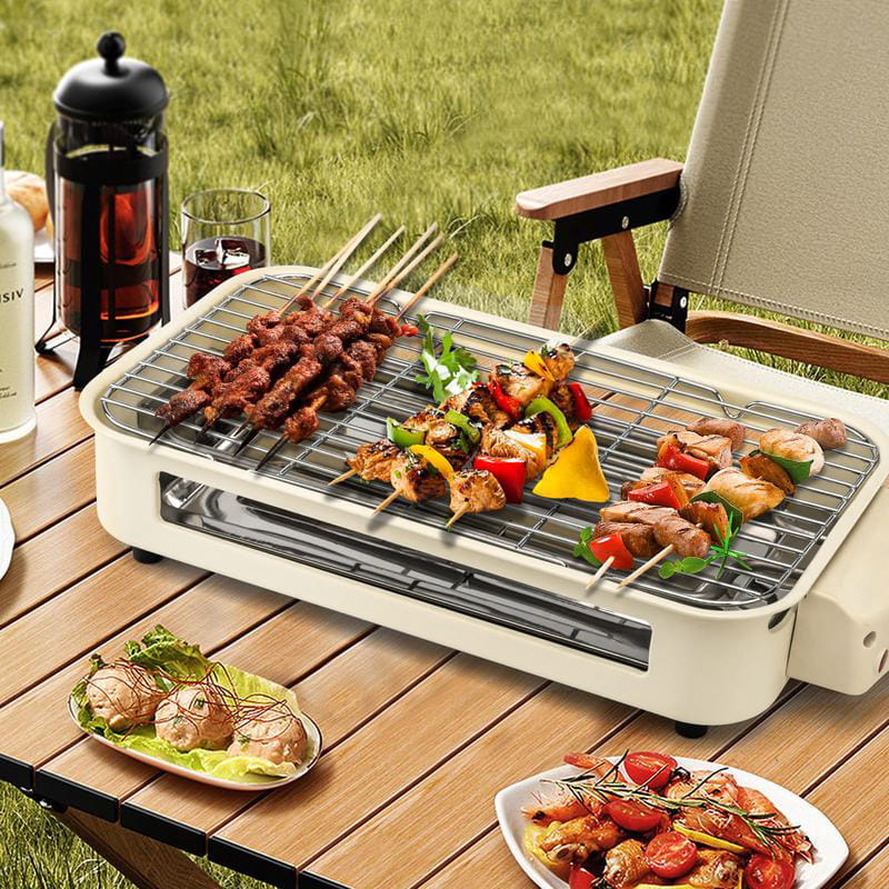 Large Capacity Detachable Multi-Function Smokeless Electric Grill