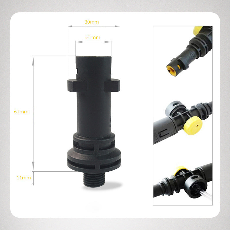 High-Pressure Adjustable Foam Sprayer for Car Wash