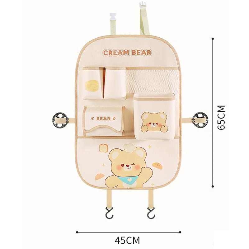 Cartoon Car Seat Back Organizer