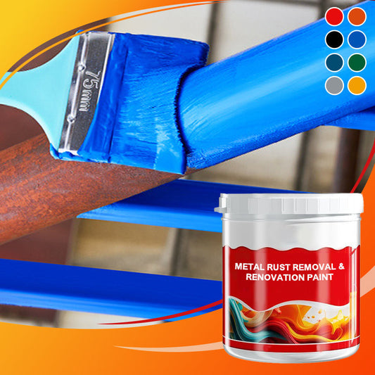 💥Hot Sale - 50% OFF🎁Metal Rust Removal & Renovation Paint