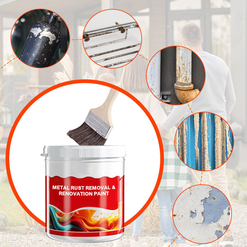 💥Hot Sale - 50% OFF🎁Metal Rust Removal & Renovation Paint