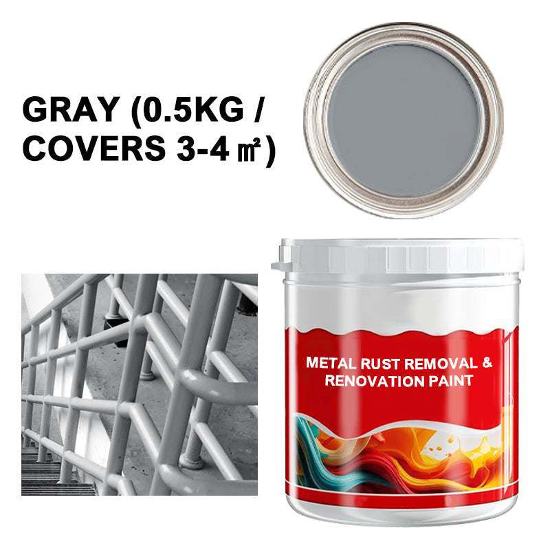💥Hot Sale - 50% OFF🎁Metal Rust Removal & Renovation Paint