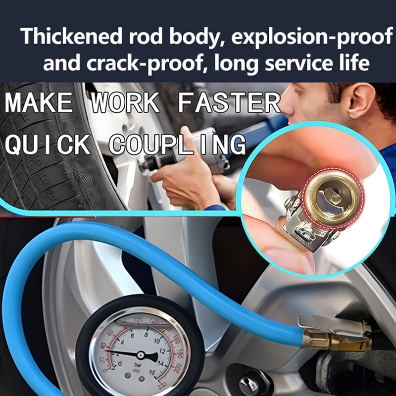 Heavy-Duty Digital Tire Pressure Gauge with Inflator