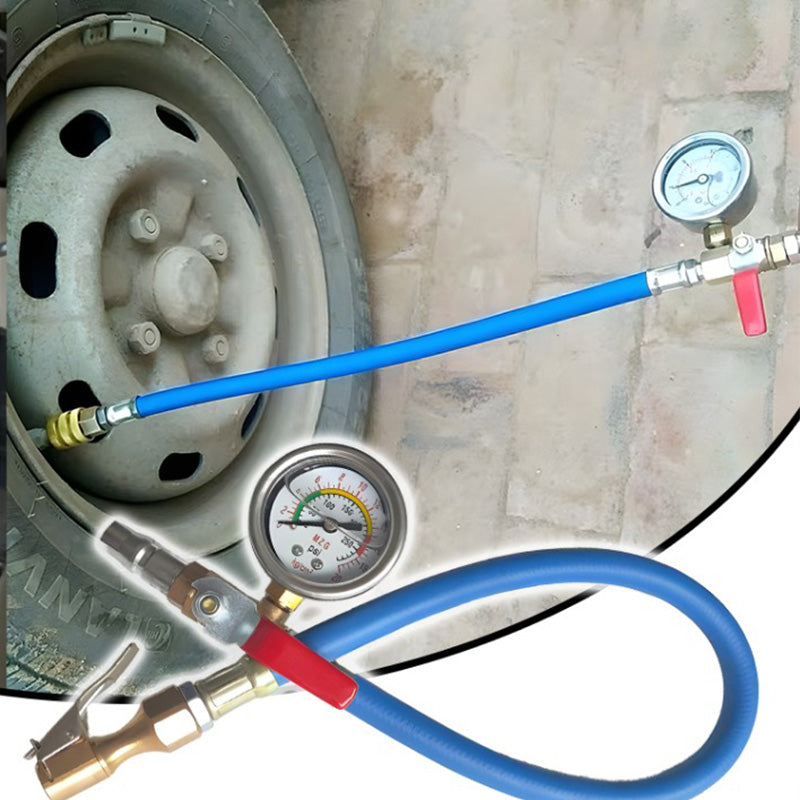 Heavy-Duty Digital Tire Pressure Gauge with Inflator