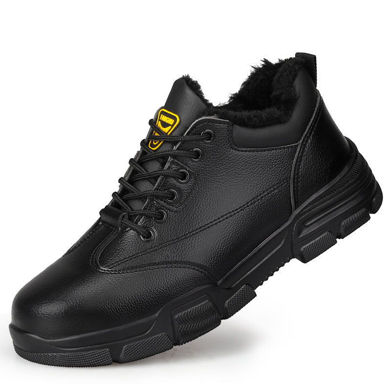 Men's Padded High Top Steel Toe Non-Slip Shoes