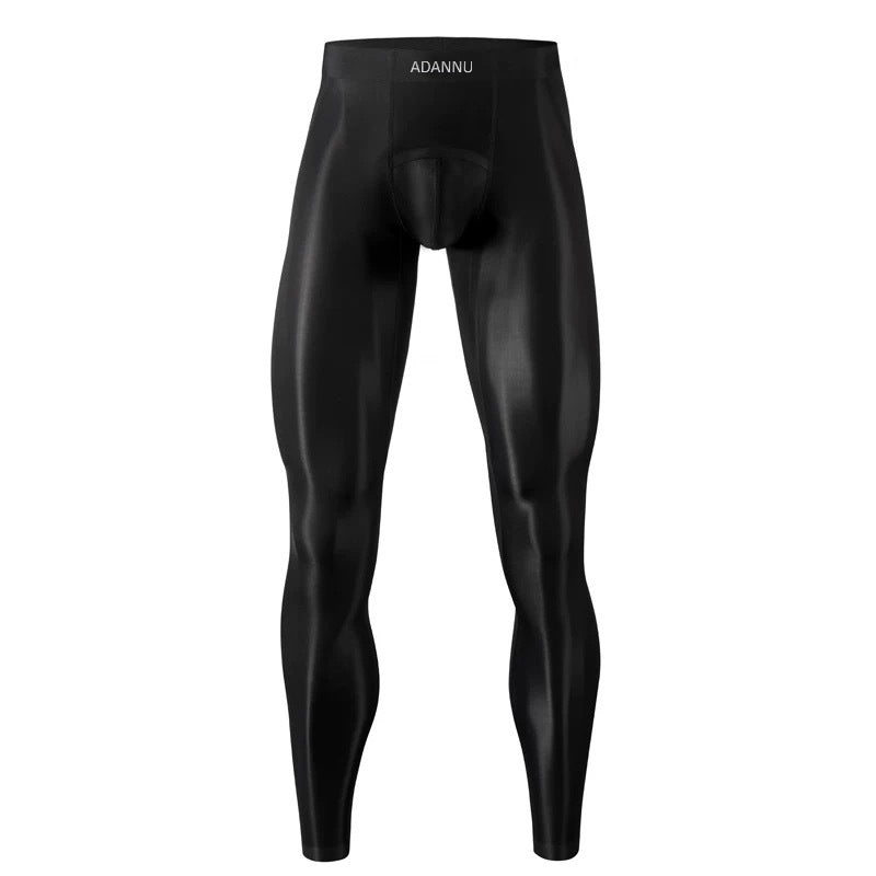 Men's Sexy Ultra-thin Sports Bottom Stockings Pants