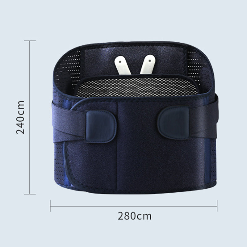 Cordless Lower Back Massager with Heat & Lumbar Support