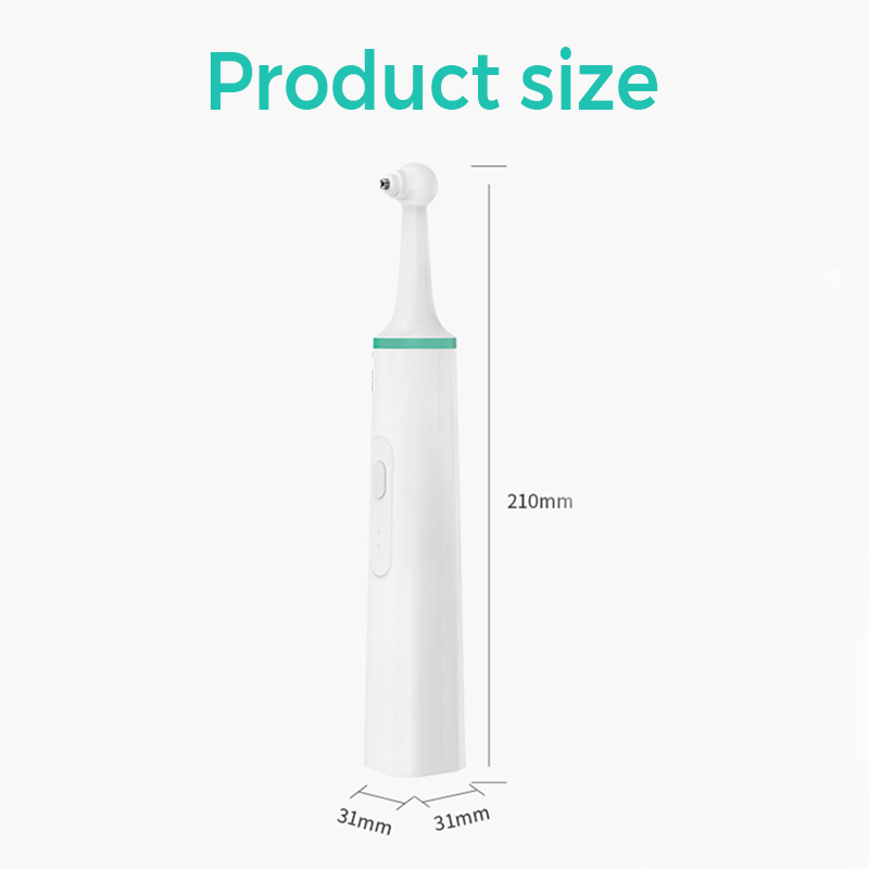 3-Speed Electric Tooth Polisher with 4 Replacement Head