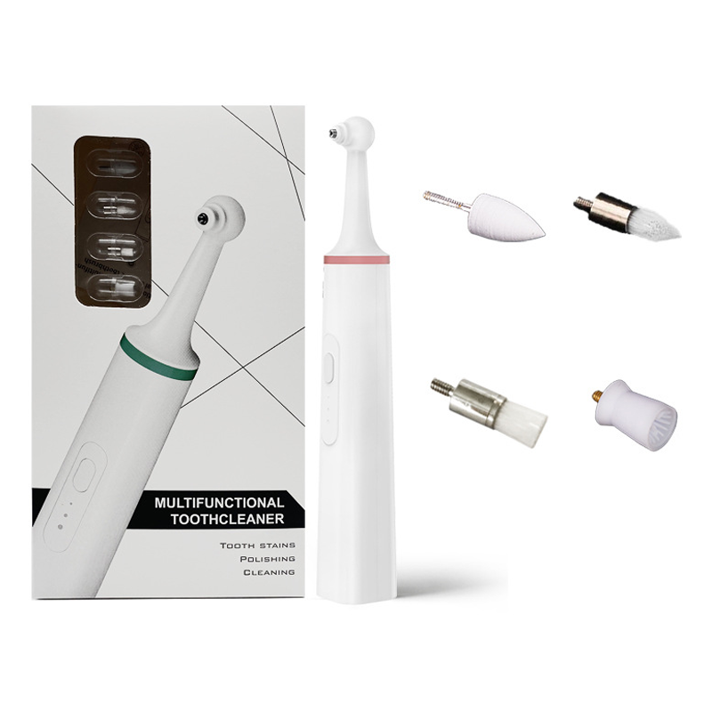 3-Speed Electric Tooth Polisher with 4 Replacement Head