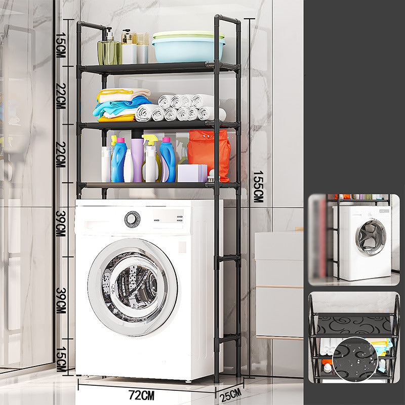 🔥New Hot Selling❤️🔥No-Drill Bathroom & Laundry Organizer Shelf