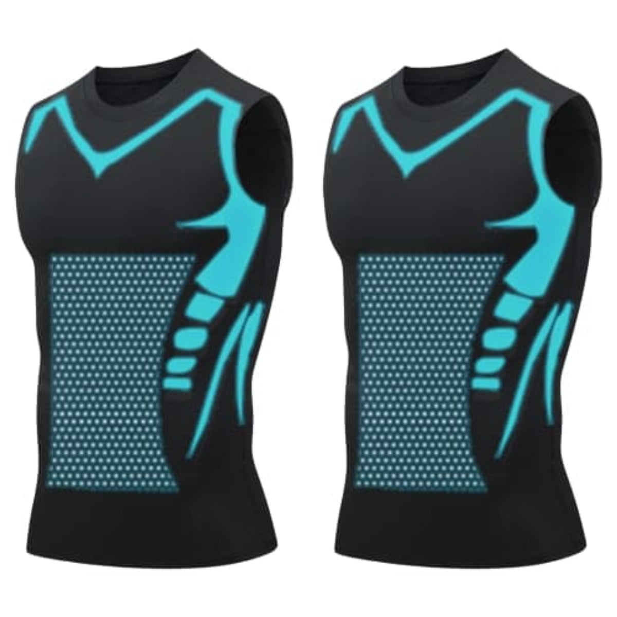 💪  Jonowa Shaping Vest – Compression & Cooling Effect – Sleeveless Body Shaper – Invisible Under Clothes 🕶️
