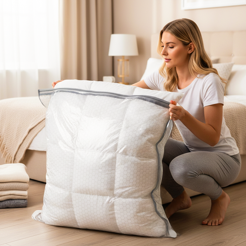 🥳2026 HOT SALE🥳💞50K+ SOLD!✨ 💝 Travel Vacuum Storage Bags & Portable Pump Set