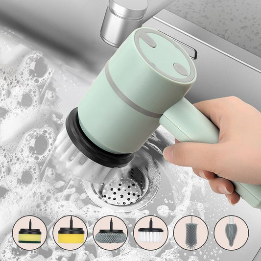 Multipurpose Cordless Electric Cleaning Brush Kit