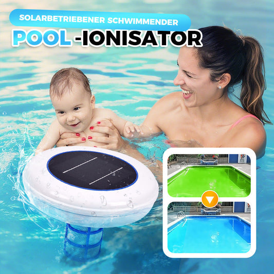 Crystal Clear Pool – No Chemicals, Powered by the Sun! 🌞 SOLAR POOL IONIZER FOR CRYSTAL CLEAR WATER