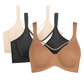 Women's Elegant Sheer Full Coverage Plus Size Bra