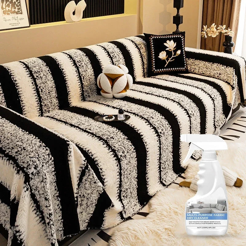 🔥50% OFF Sale!🔥🛋️ Cover Scratches & Add Warmth – Soft Plush Sofa Protector That Stays Put. Pet-Friendly & Durable