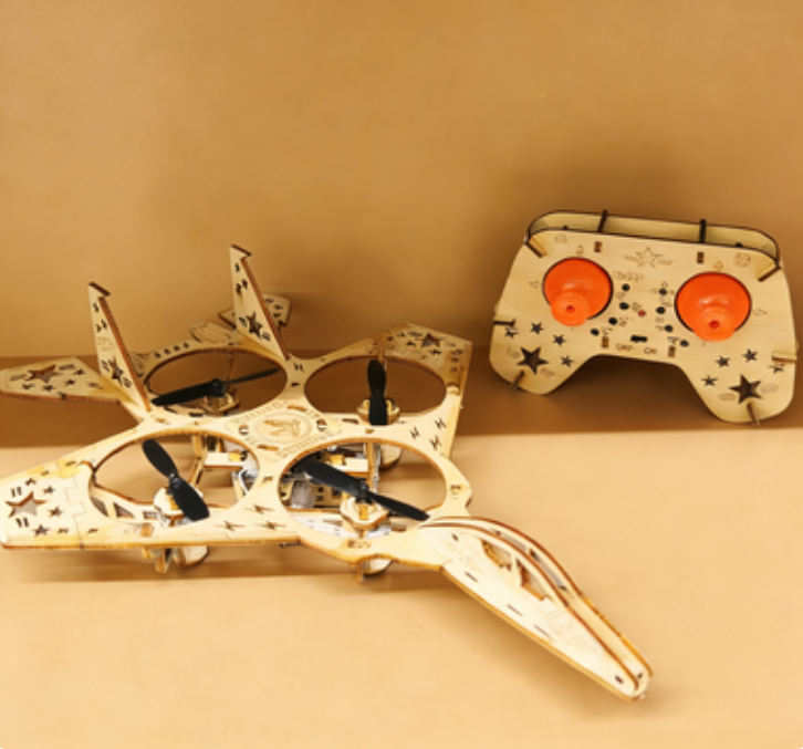 ✈️Kids DIY Wooden Drone Building Kit 🎁💥
