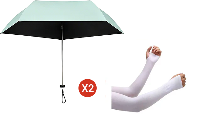 🏆 Last Day Special Price ＄23.98 ! 🔥Buy more Save more🎁Ultra-Lightweight Compact All-Weather Umbrella