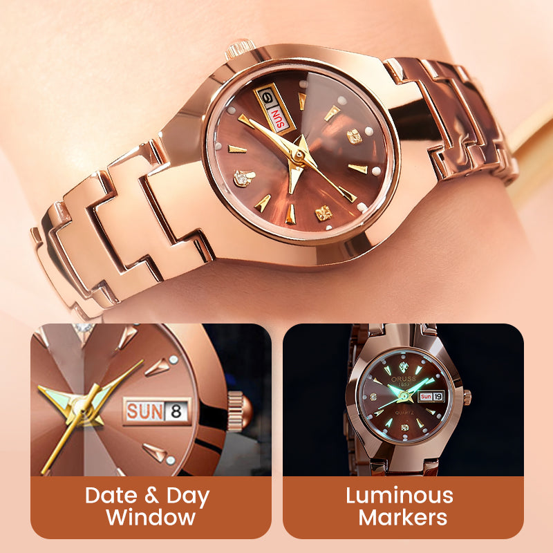Women's Stylish Waterproof Bracelet Watch