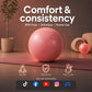 🤸⚽ 15 cm Pilates ball – Explosion-proof yoga ball with honeycomb pattern🧘