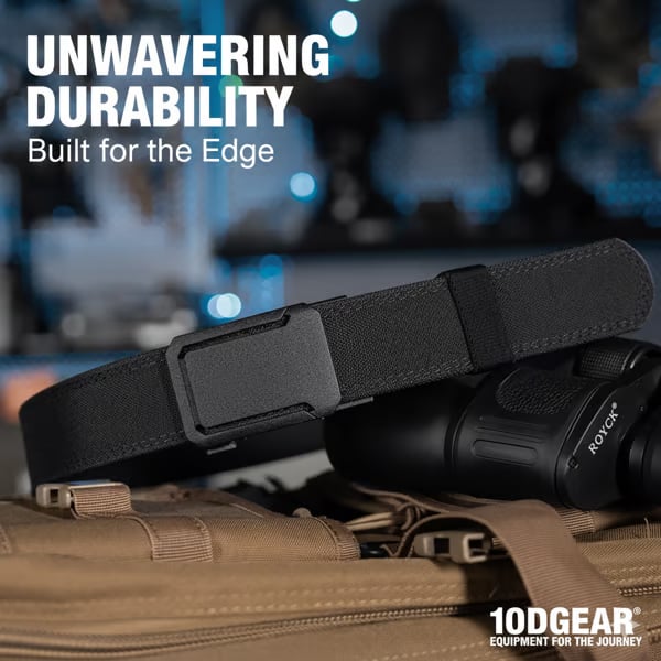 Buy 2 Free Shipping-Upgraded version thickened double-layer nylon tactical belt with automatic buckle