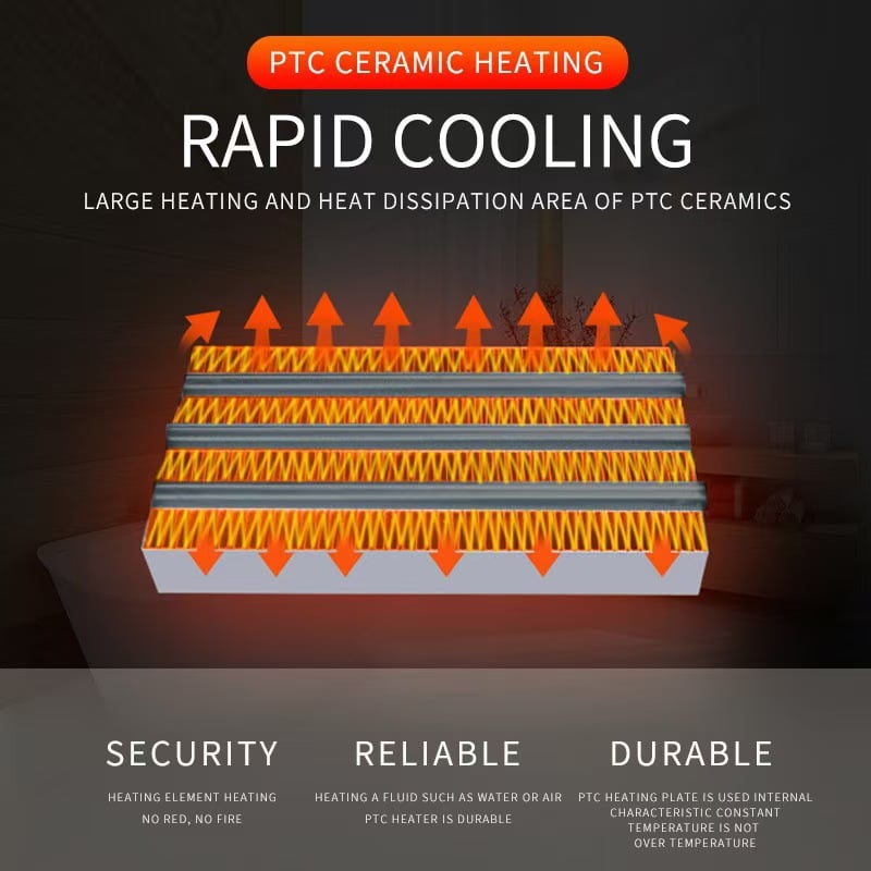 🔥LAST DAY SALE 50% OFF!!🏆Flash Sale⚡ 50K+ SOLD! Almost Gone-💥Easylife Plug-in Go Heater – Portable Ceramic Heater with Adjustable Temperature & Remote Control