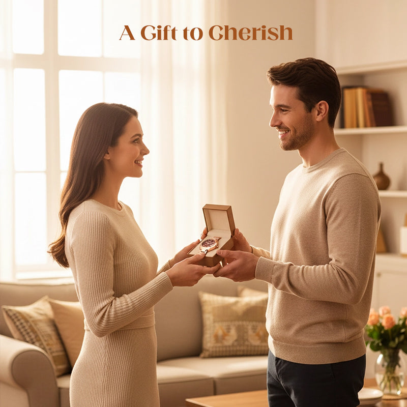 Women's Stylish Waterproof Bracelet Watch