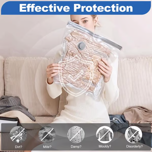 ⏳Limited-time 50% discount! ✨🔥USB Electric Vacuum Compression Bag ✨A set of 6 compression bags- Save space and travel light!