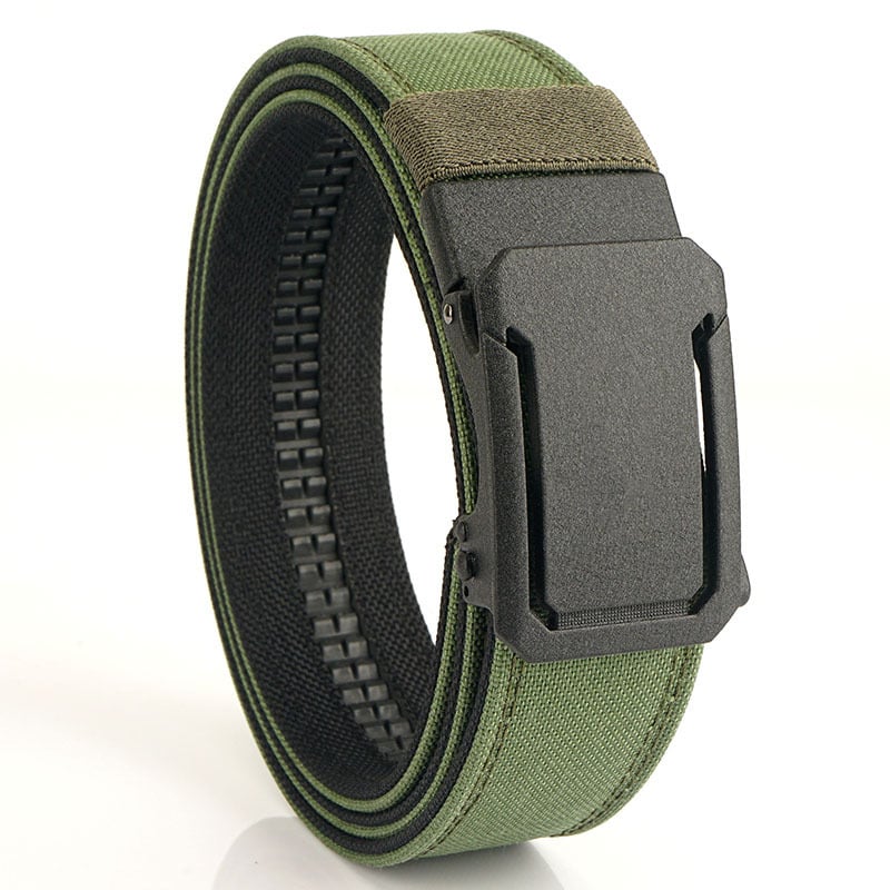 Buy 2 Free Shipping-Upgraded version thickened double-layer nylon tactical belt with automatic buckle