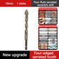 🔥2025 Hot Sale🔥High-Strength 4-Flute Serrated Eccentric Drill Bit Kit