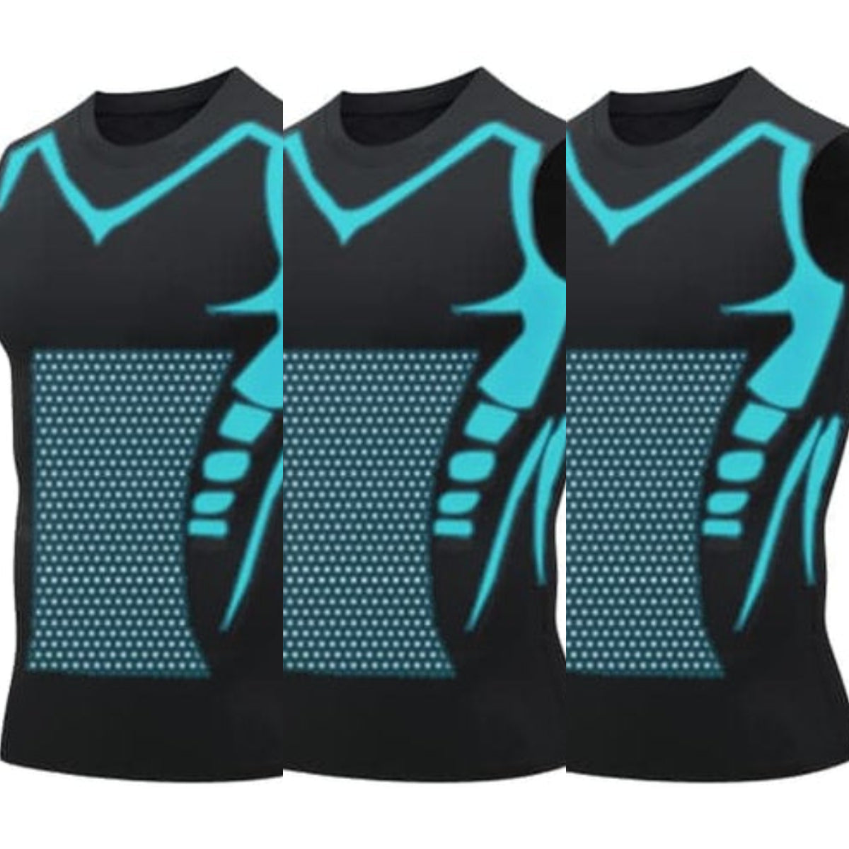 💪  Jonowa Shaping Vest – Compression & Cooling Effect – Sleeveless Body Shaper – Invisible Under Clothes 🕶️