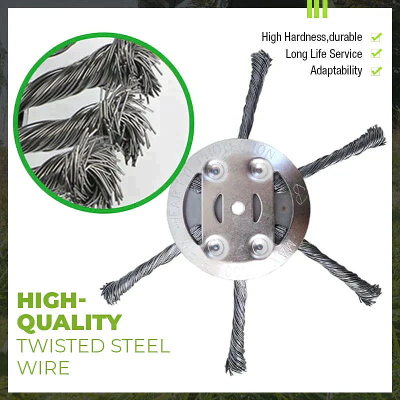🔥Best Value 🔥  Steel Wire Grass Trimmer Head