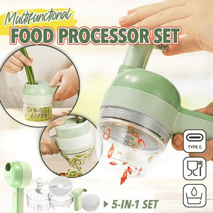 🔥Multifunctional Household Electric Garlic Processing Machine