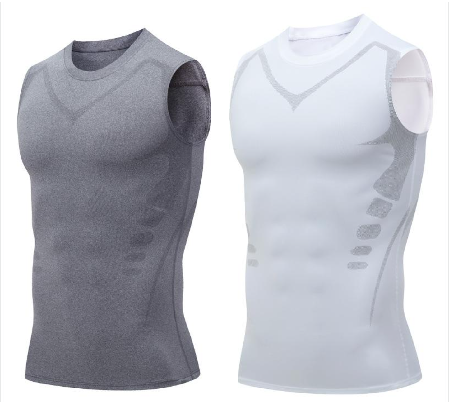 💪  Jonowa Shaping Vest – Compression & Cooling Effect – Sleeveless Body Shaper – Invisible Under Clothes 🕶️