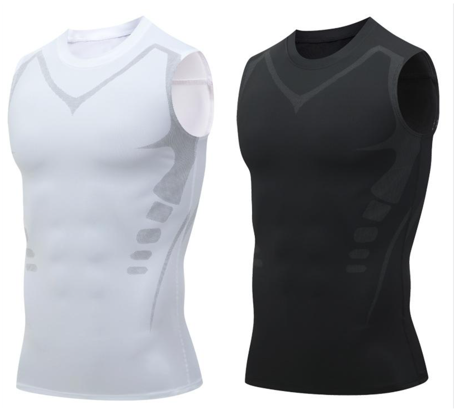 💪  Jonowa Shaping Vest – Compression & Cooling Effect – Sleeveless Body Shaper – Invisible Under Clothes 🕶️